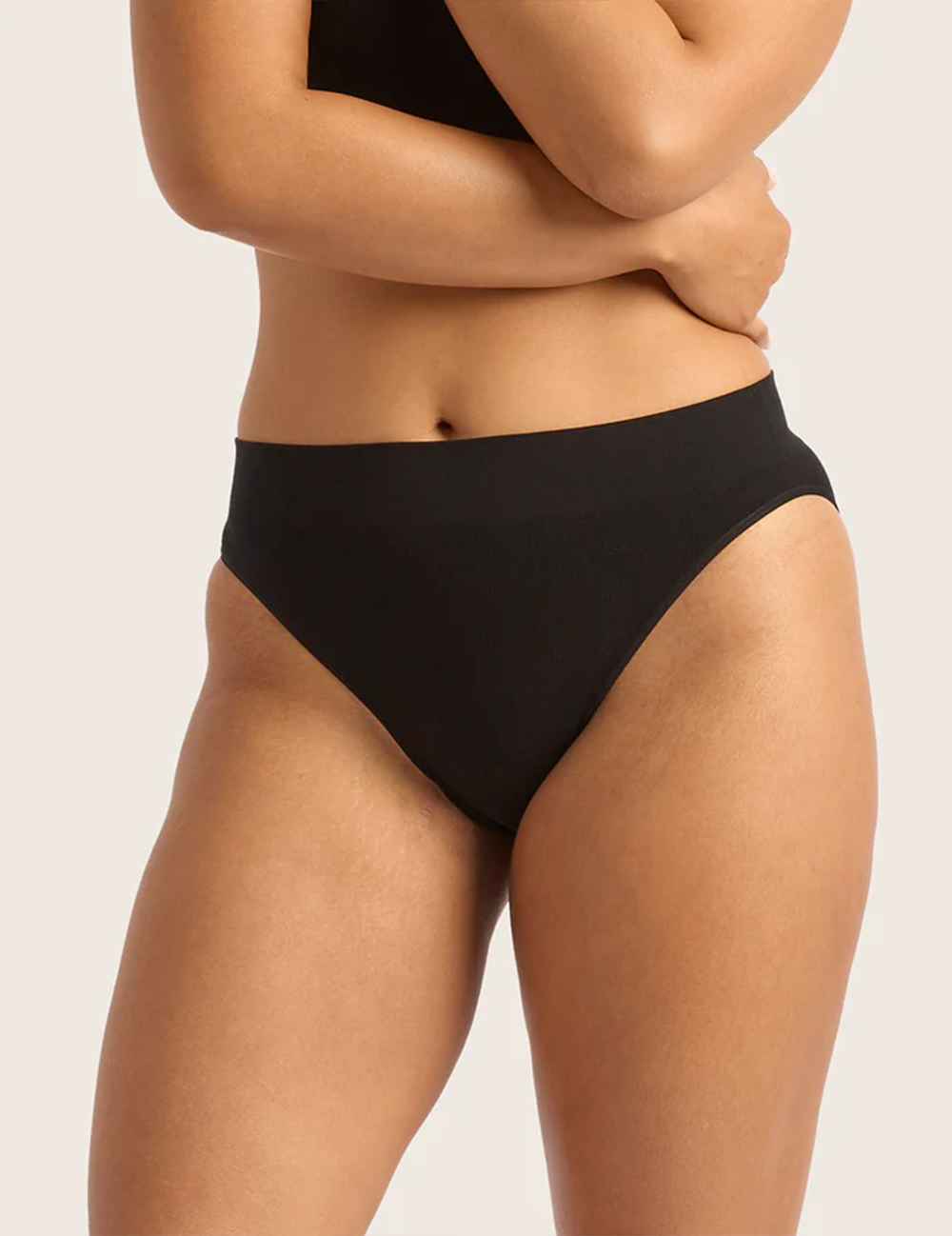 LYOLYTE® Ribbed High Leg Brief