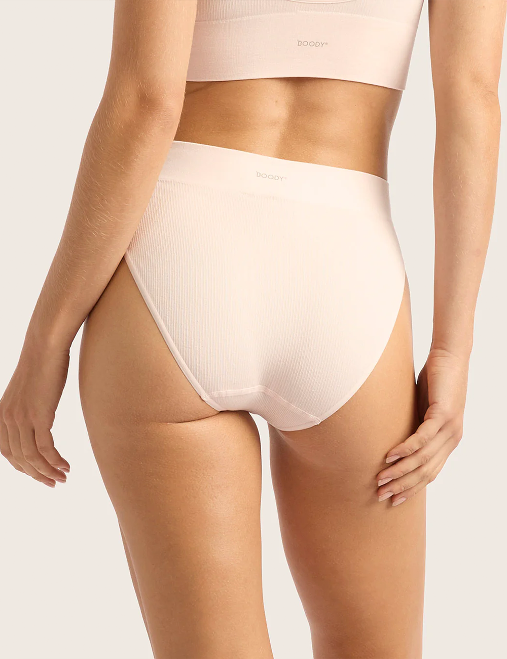 LYOLYTE® Ribbed High Leg Brief