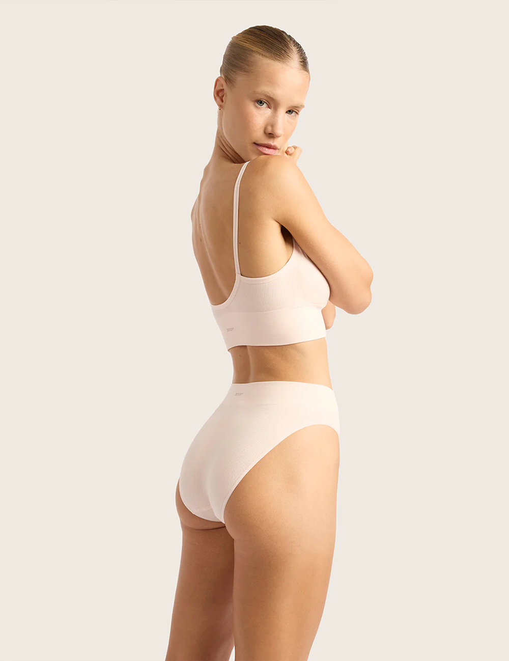 LYOLYTE® Ribbed High Leg Brief