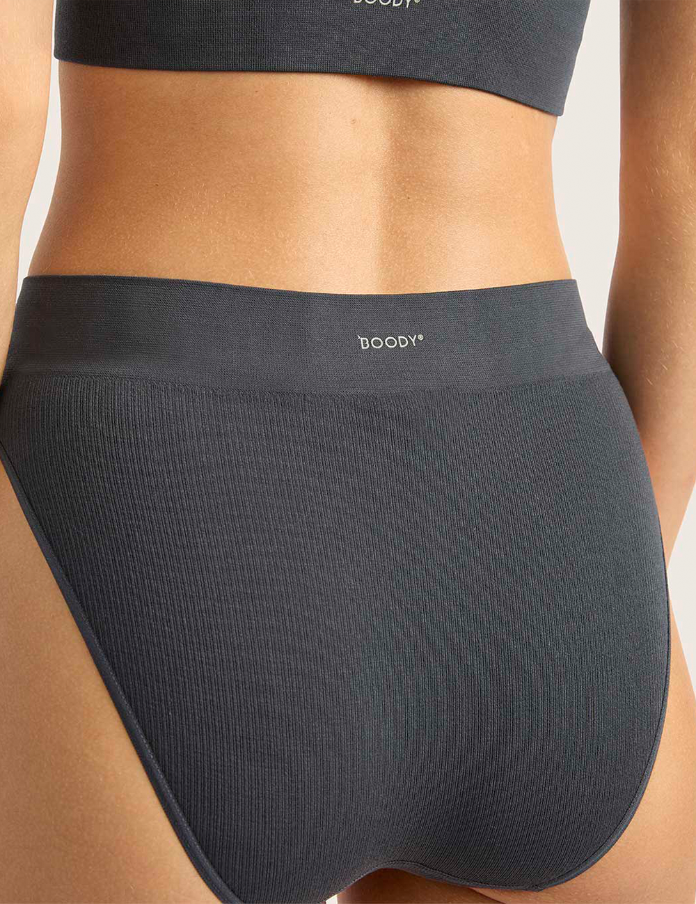 LYOLYTE® Ribbed High Leg Brief