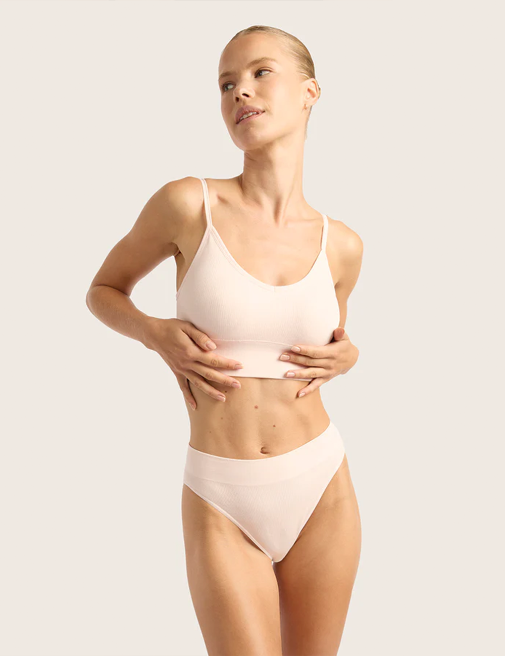 LYOLYTE® Ribbed Low Back Bralette