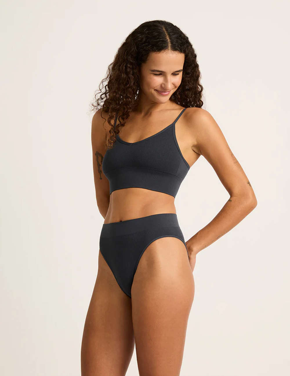 LYOLYTE® Ribbed Low Back Bralette