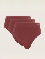 3-Pack Full Briefs - Rosewood