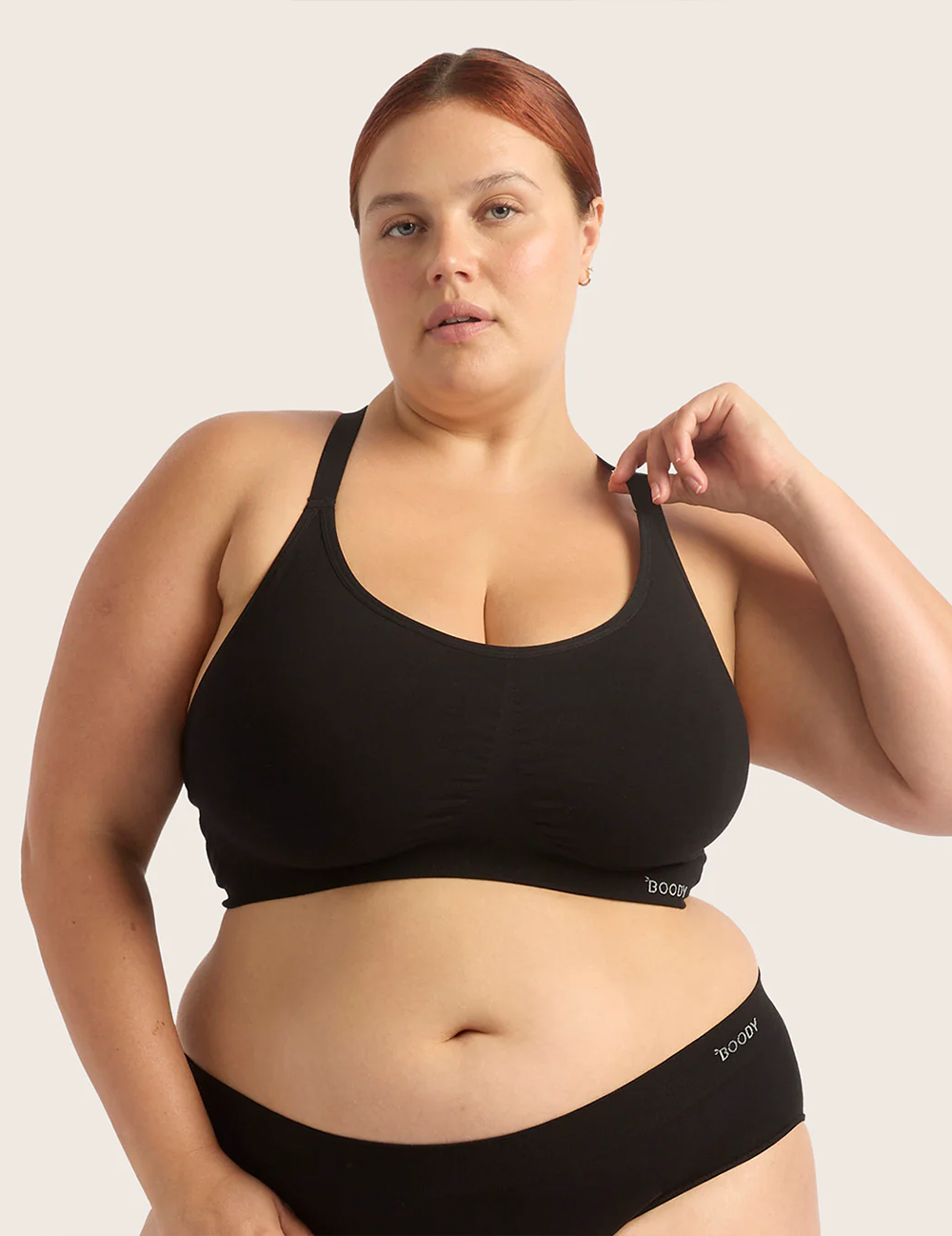 Full Bust Wireless Racerback Bra