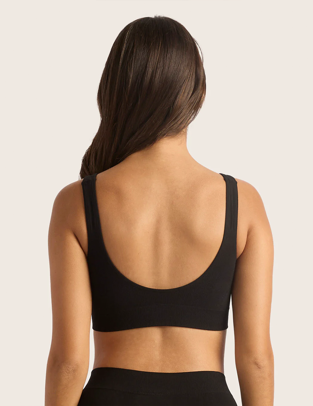 Sømløs Bambus BH med Indlæg