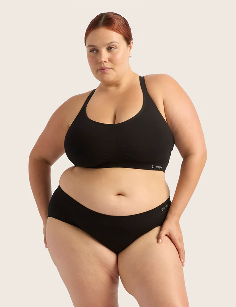 Full Bust Wireless Racerback Bra