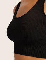 Ribbed Seamless Bra