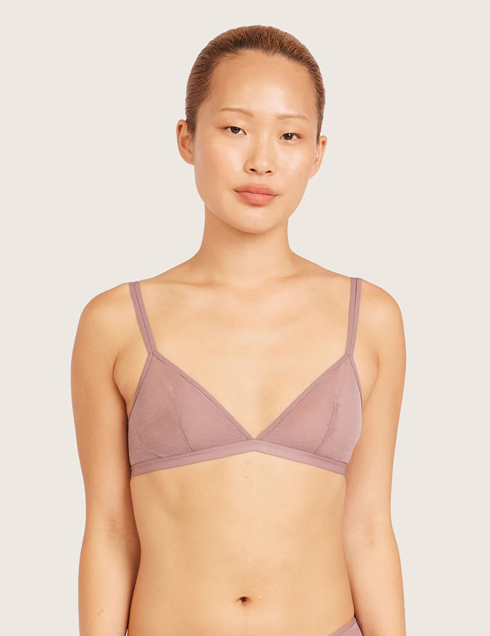 FreeMesh™ Trekants BH - Mauve