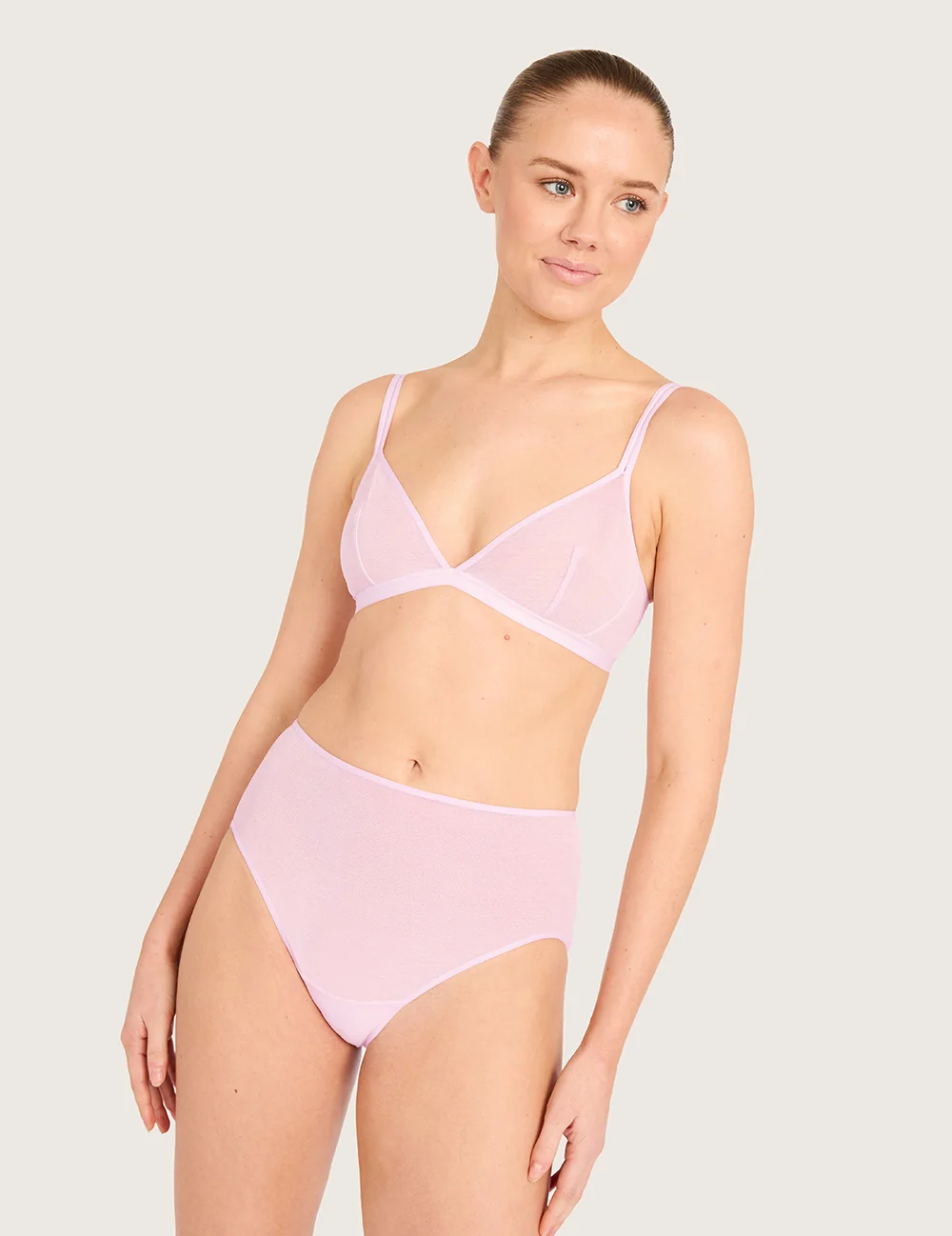FreeMesh® Trekants BH - Pink Sorbet