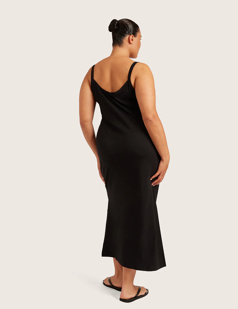 Slip Kjole med V-hals