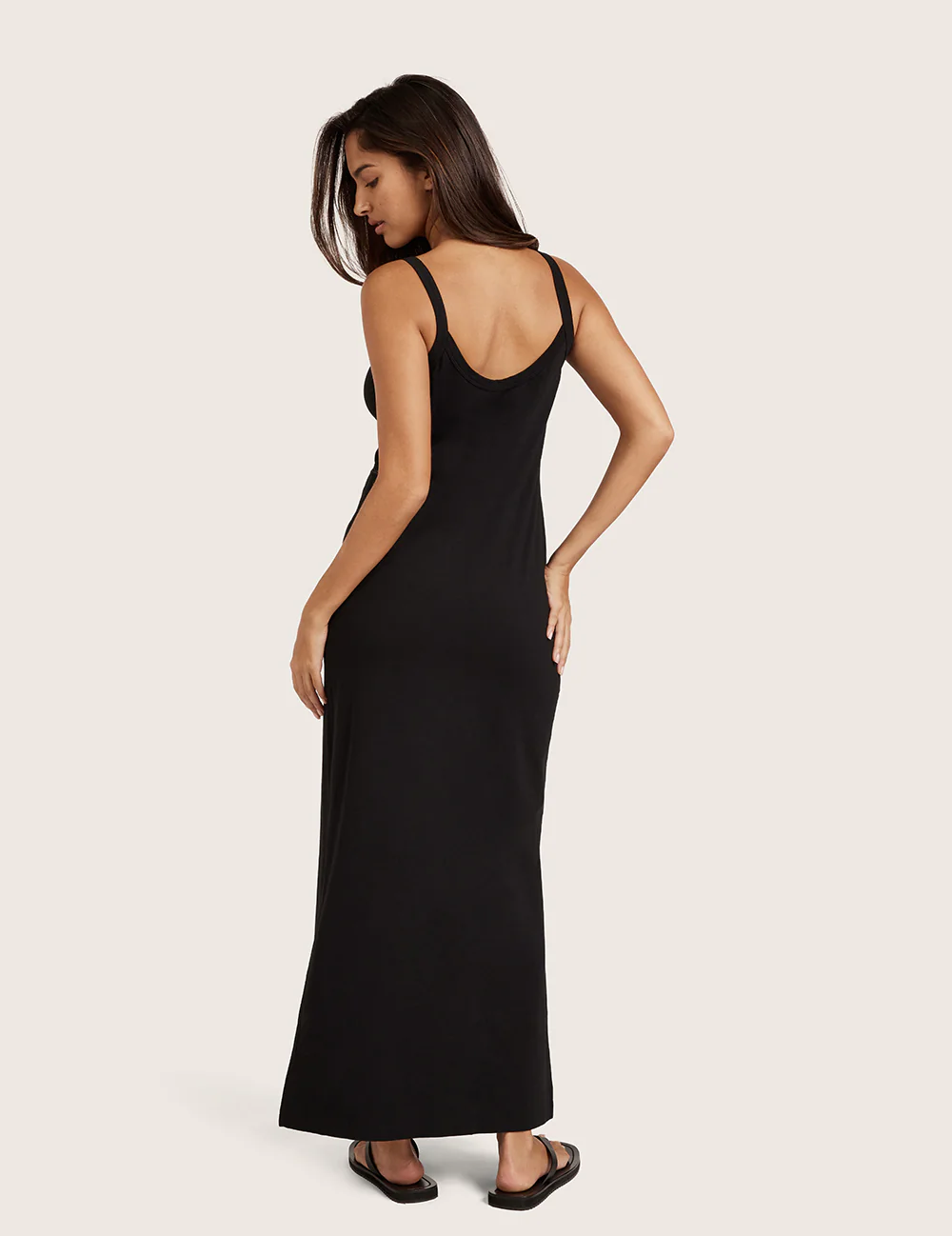 Slip Kjole med V-hals