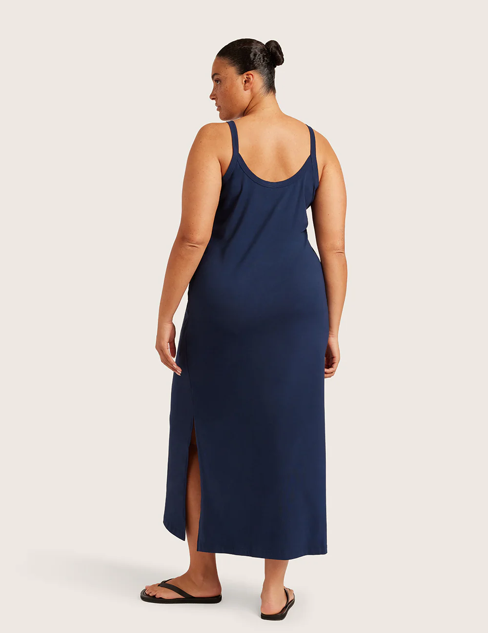 Slip Kjole med V-hals