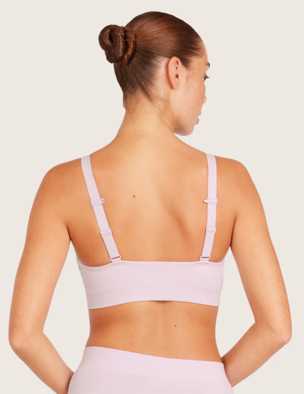 T-Shirt BH Uden Bøjle med Ekstra Støtte (DD-F) - Orchid