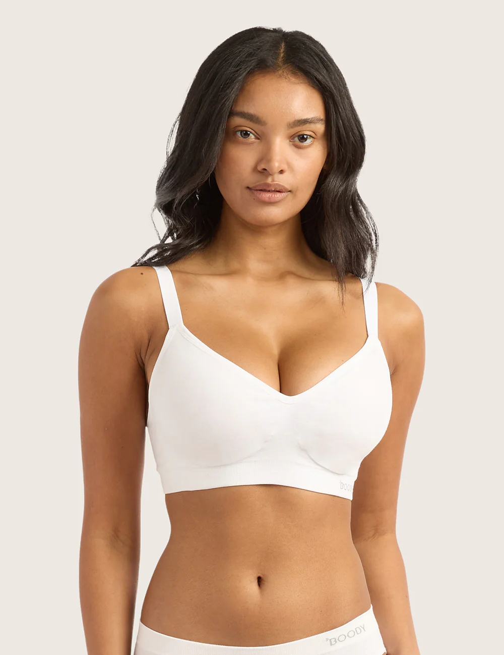 T-Shirt BH Uden Bøjle med Ekstra Støtte