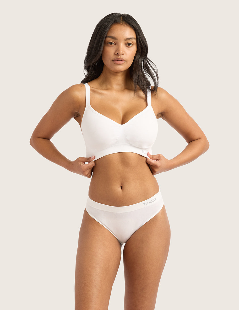 T-Shirt BH Uden Bøjle med Ekstra Støtte