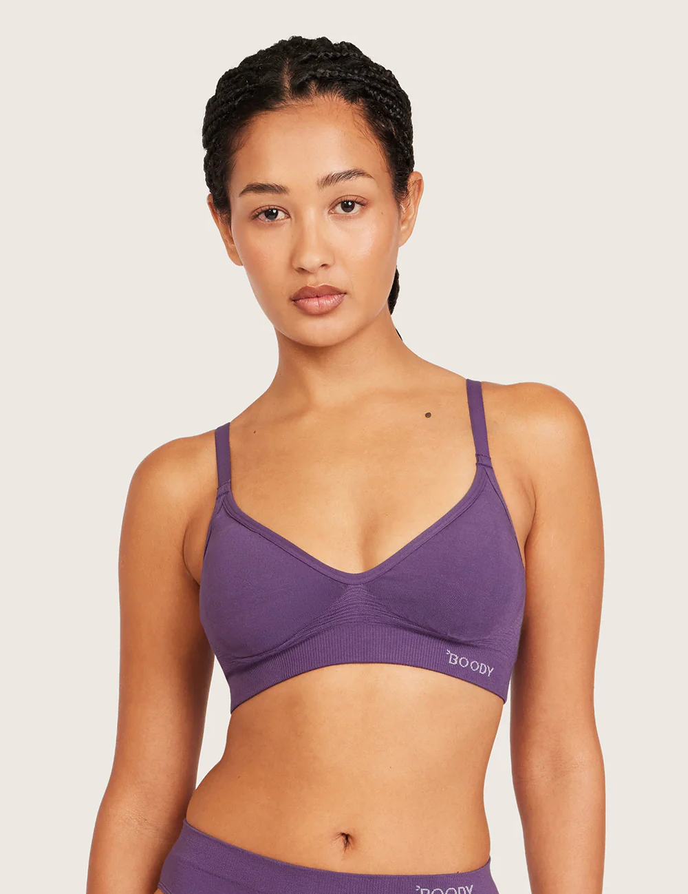 T-Shirt BH Uden Bøjle (B-DD) - Amethyst