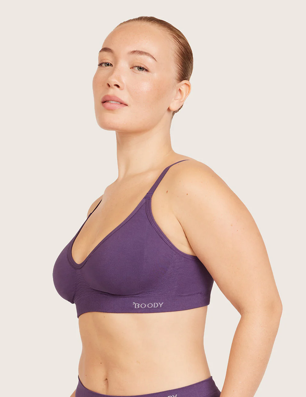 T-Shirt BH Uden Bøjle (B-DD) - Amethyst