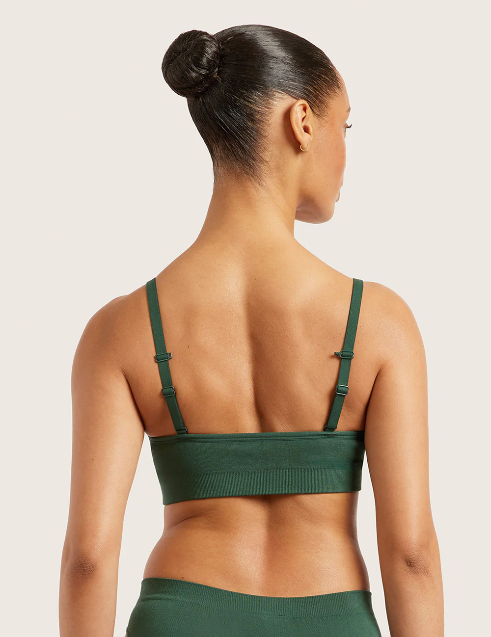 T-Shirt Bra Wireless - Emerald Green