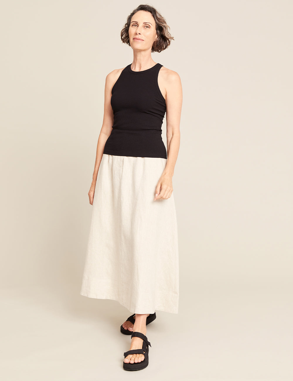 Women's Ribbed Racerback Tank