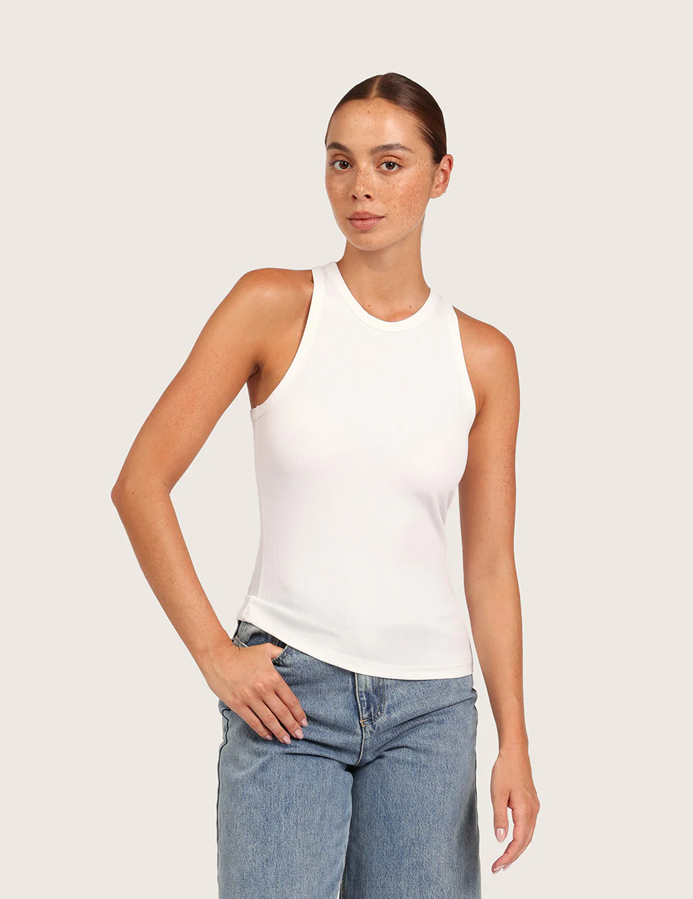 Ribbet Racerback Tank Top