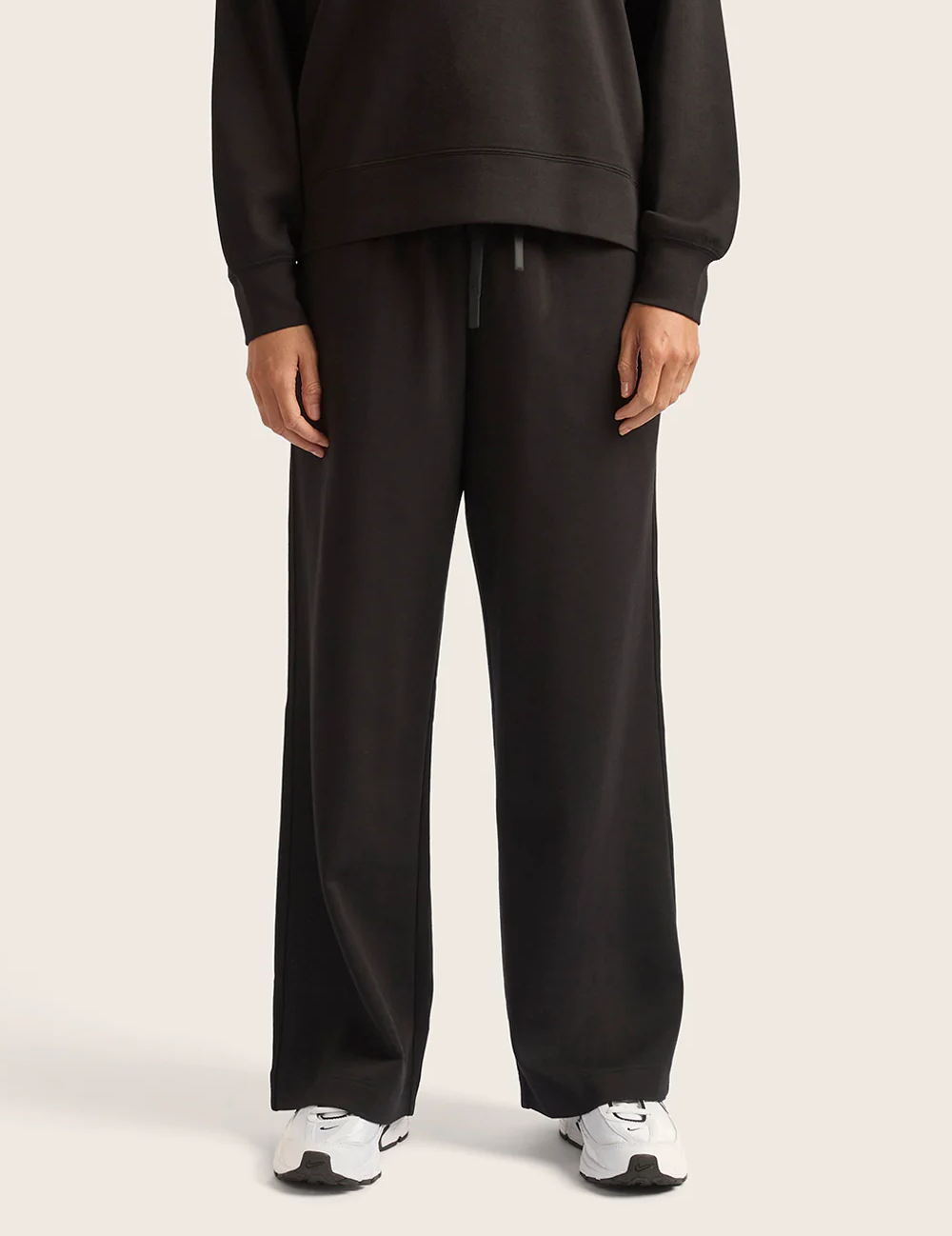 Sweatpants med Lige Ben