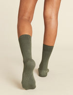 3-Pack Women's Ribbed Crew Socks