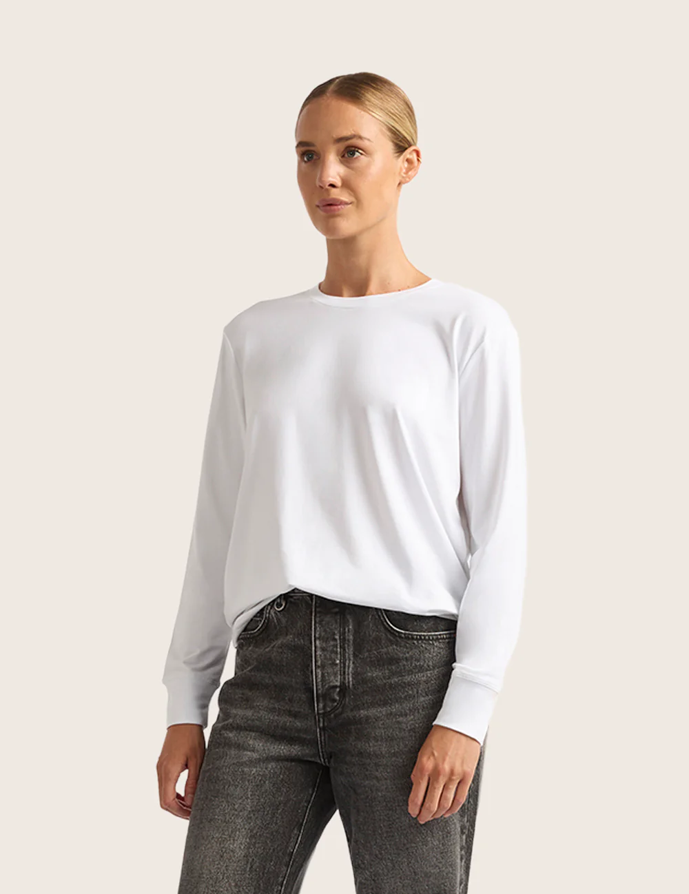 Classic Langærmet T-shirt