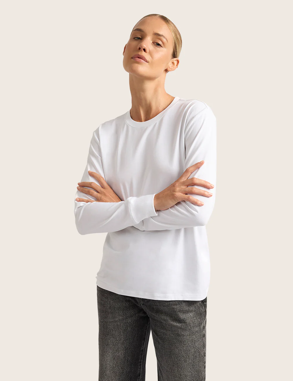 Classic Langærmet T-shirt