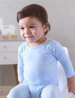 Langærmet top - Lyseblå | Boody Baby