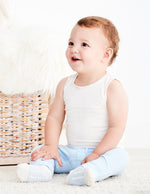 Baby top uden ærmer - Natur | Baby Boody