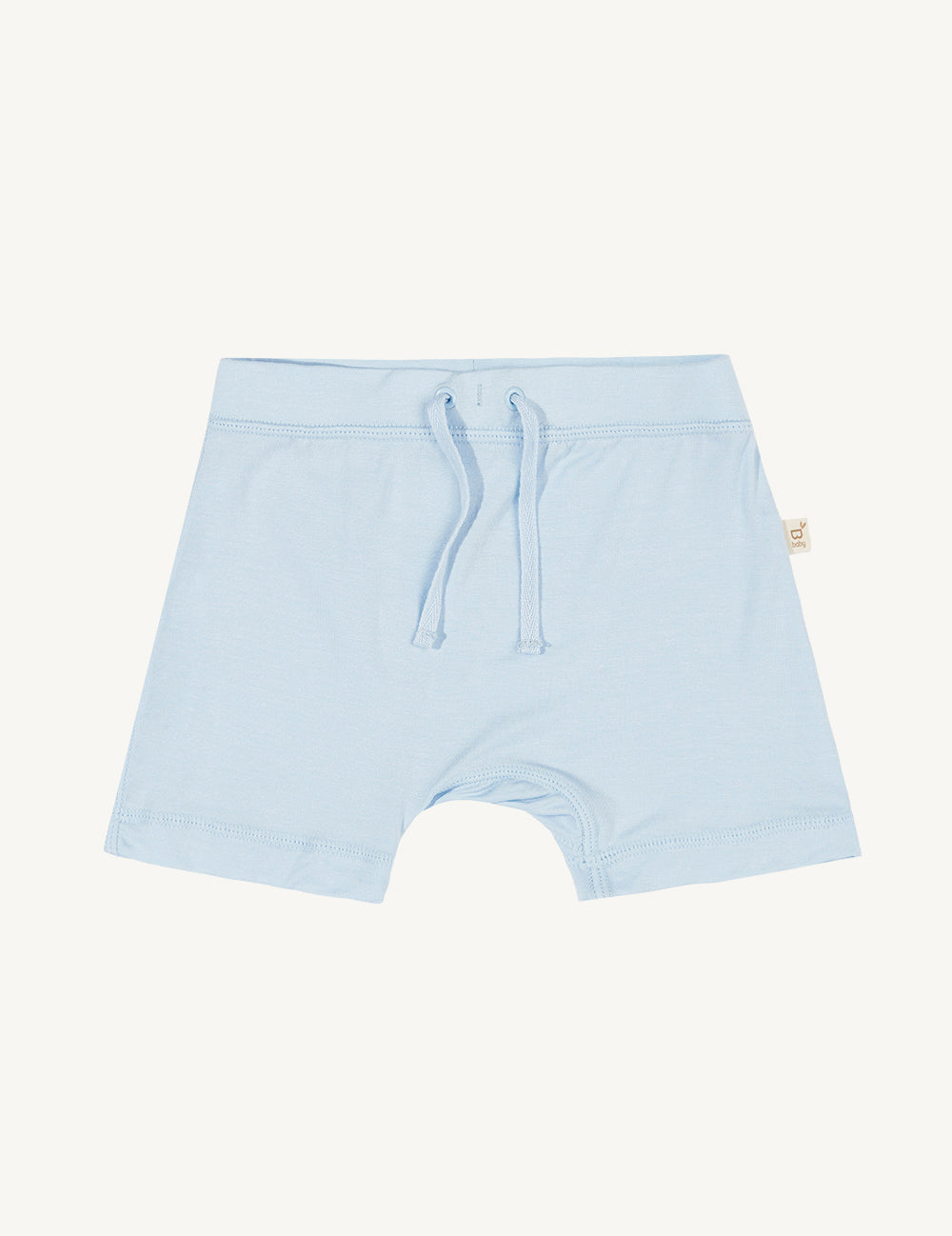 Baby træk op shorts - Lyseblå | Boody Baby