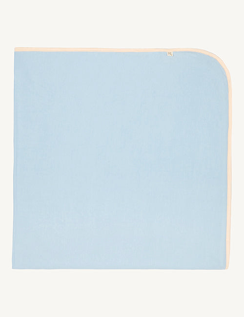 Baby strækbart jersey svøb - Lyseblå | Boody Baby