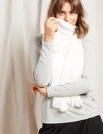 Fringed Hem Scarf