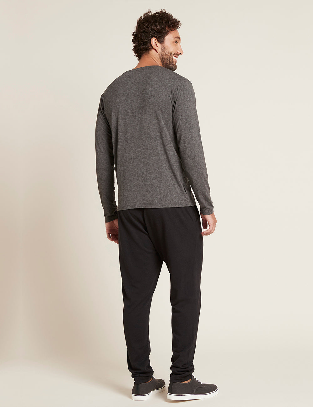 Men's Long Sleeve Crew Neck T-Shirt