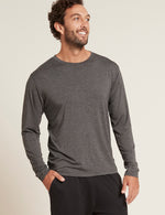 Men's Long Sleeve Crew Neck T-Shirt - Outlet