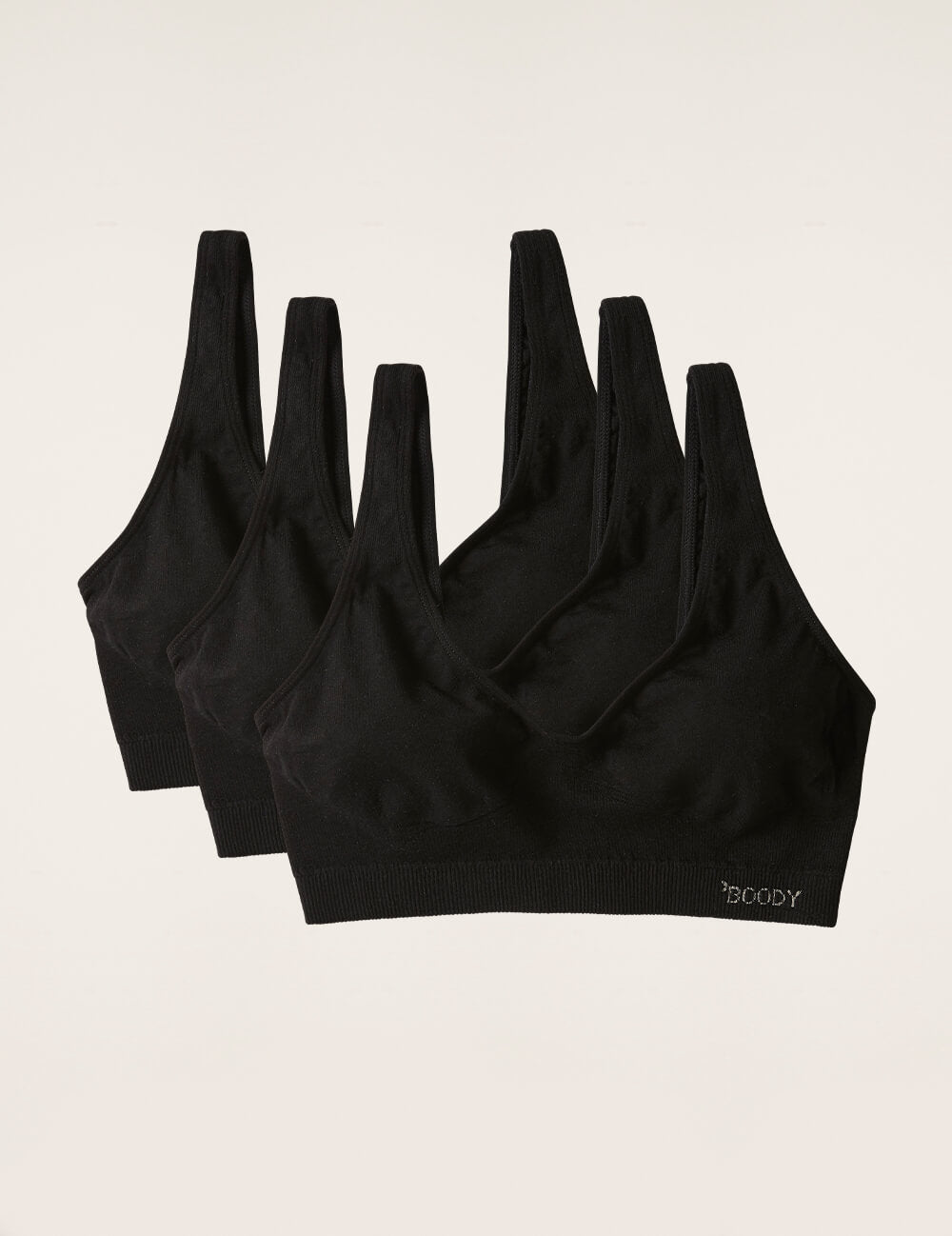 3-Pack Shaper Crop Bra