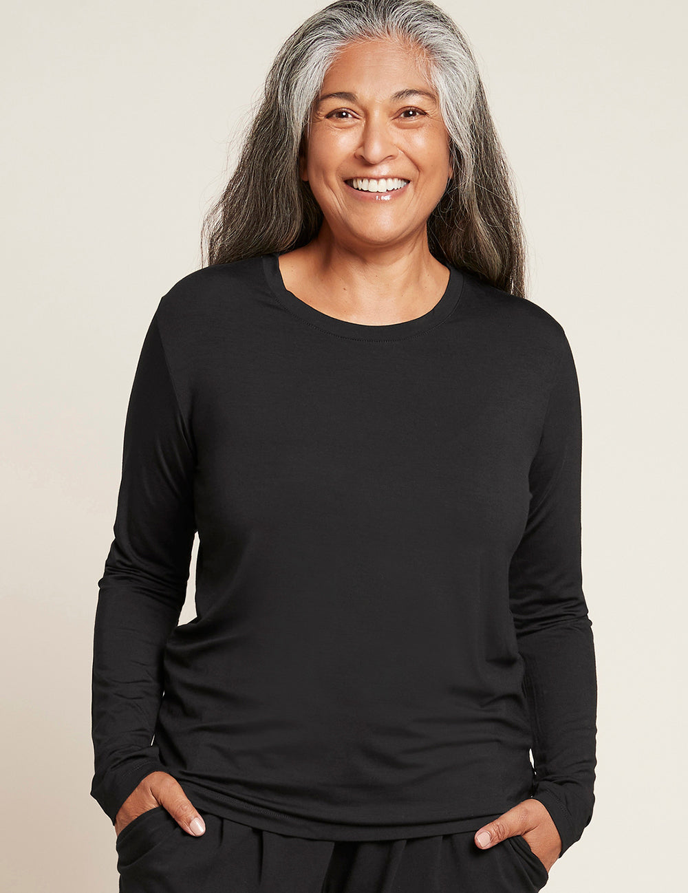 Women's Long Sleeve Round Neck T-Shirt