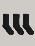 3-Pack Cushioned Crew Socks
