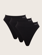 3-Pack High Cut Full Briefs