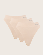 3-Pack High Cut Full Briefs