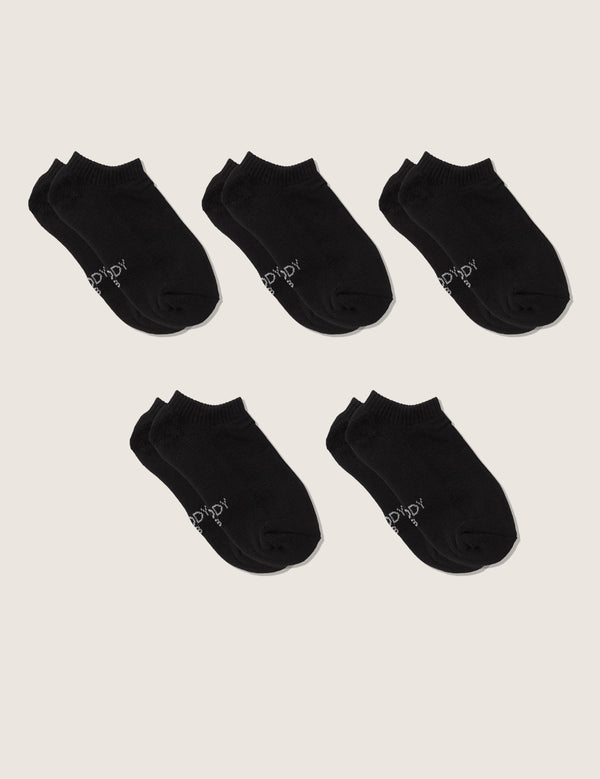 5-Pack Women's Low Cut Cushioned Sneaker Socks