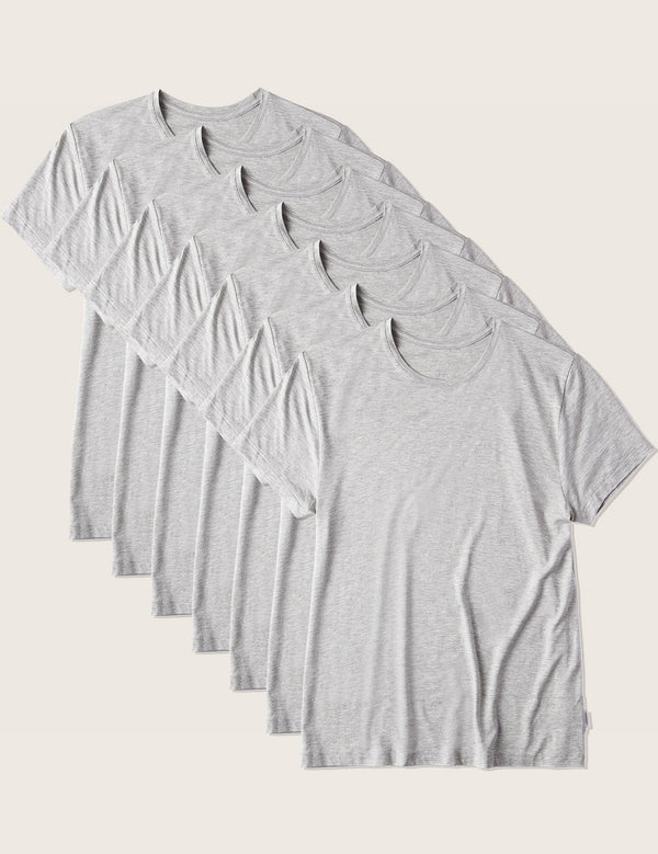 7-Pack Women's Crew Neck T-Shirt - Outlet