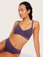 Bambus Bikini Trusse - Amethyst
