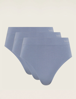 3-Pack Full Briefs - Dusty Blue