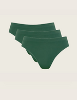 3-Pack Classic Bikini - Emerald Green