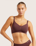 Wireless Full Bust T-Shirt Bra - Mulberry