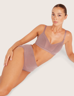 FreeMesh™ High Cut Maxi Trusse - Mauve