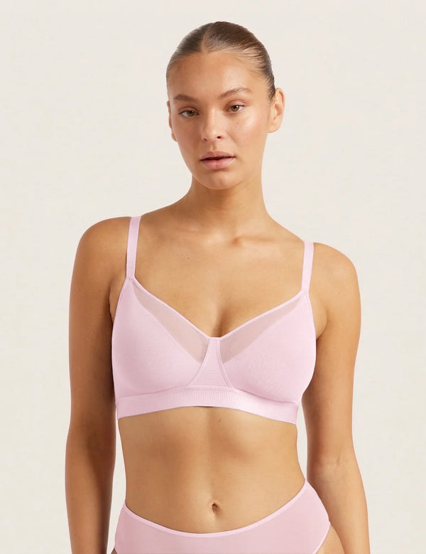 FreeMesh® BH Uden Bøjle - Pink Sorbet