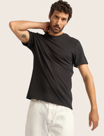 Herre Classic T-shirt med Rund Hals