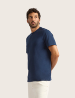 Herre Classic T-shirt med Rund Hals